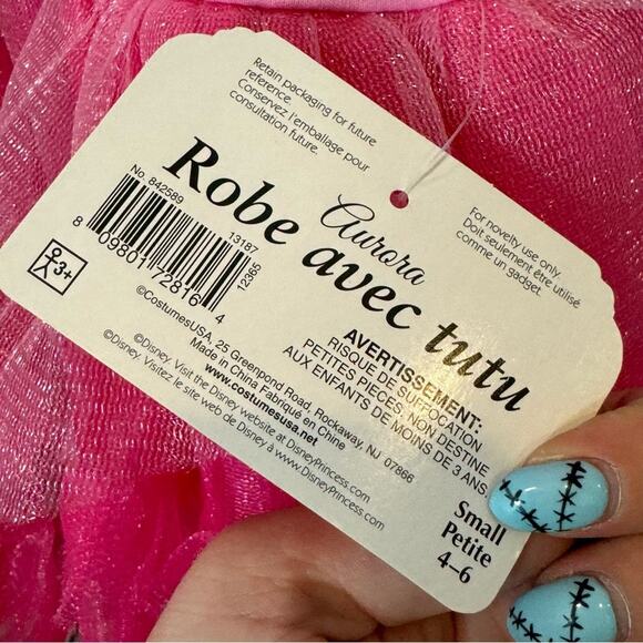 Sleeping Beauty Disney Halloween Costume Tutu Dress - Picture 3 of 4